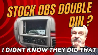 OEM Look Double Din Head Unit Install in an OBS Ford