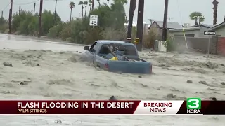 Tropical Storm Hilary brings flash flooding, mudslides to parts of Southern California