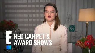 Daisy Ridley Talks "Star Wars: The Last Jedi" | E! Red Carpet & Award Shows