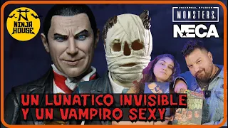 LOS MAS FAMOSOS | NECA ULTIMATE UNIVERSAL MONSTERS: THE INVISIBLE MAN & DRACULA - REVIEW / UNBOXING