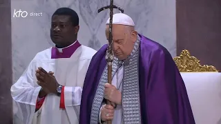 Messe des Cendres 2024 présidée par le Pape François