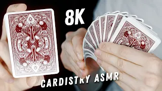 CARDISTRY ASMR 15: Stunningly Sharp Shuffling in Extravagant 8K