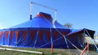 CIRCUS TENT SETUP