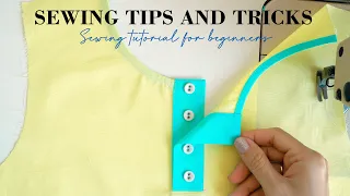 Sewing Tips And Tricks | Sewing Techniques Tutorial For Beginners | Thuy Sewing