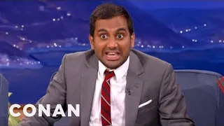 Aziz Ansari Knows How To Handle Bullies | CONAN on TBS