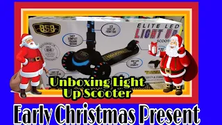 858 Elite LED LIGHT UP SCOOTER + #Review
