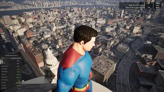 SUPERMAN in the Matrix Awakens City Demo - 4K Unreal Engine 5 on PC