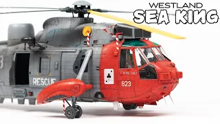 Westland Sea King Helicopter / Airfix 1:48 scale model build