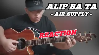 Alip_Ba_Ta | Air Supply - Goodbye (fingerstyle cover) | First Time Reaction