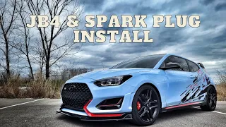 2019+ Hyundai Veloster N Burger Motorsports JB4 & HKS Spark Plugs Installation, Plus Driving Clips