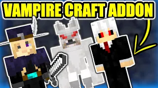 Become a Vampire in this MCPE Vampire Craft Addon!