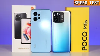 Redmi Note 12 vs Poco M5S Snapdragon 685 vs Helio G95 ¿Cuál es más rápido?😱 Speed Test 😱🔥