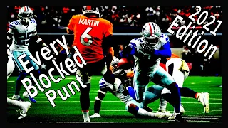 Every Blocked Punt of the 2021 NFL Season