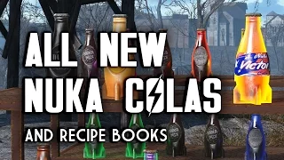 All New Nuka Colas - Where to Find All Nuka Cola Recipe Books - Fallout 4 Nuka World DLC