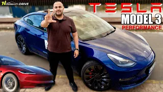 TESLA MODEL 3 mit 513 PS ⚡ Facelift | Was kann der Alte noch❓ Performance 🚗 Drive TV Strassensound