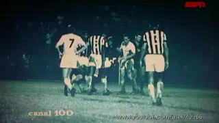 Canal 100 - Santos 2 x 3 Cruzeiro - 1966 - Narração de Fiori Gigliotti