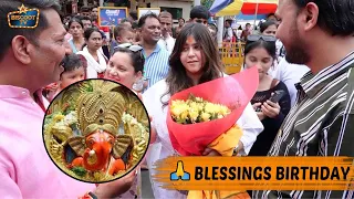 Ekta Kapoor Visit Siddhivinayak Temple To Seek Blessings For Her Birthday