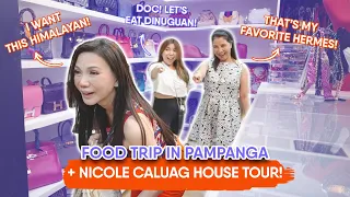 PAMPANGA FOOD TRIP & HOUSE TOUR WITH NICOLE CALUAG | DR. VICKI BELO