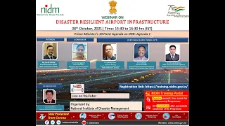 Disaster Resilient Airport Infrastructure.| DISASTER IN INDIA | MHA | DRR | COVID-19 | DISASTER RISK