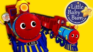 Train Song | Nursery Rhymes for Babies by LittleBabyBum - ABCs and 123s