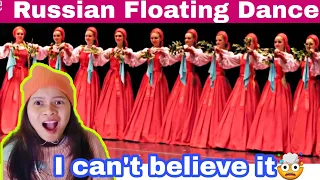 "RUSSIAN FLOATING FOLK DANCE" Amazing Floating on Air While Performing Traditional Dance- REACTION