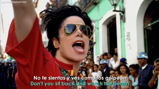 Michael Jackson - They Don’t Care About Us (Brazil Version) // Lyrics + Español // Video Oficial