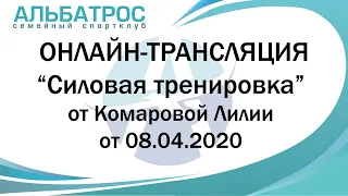 Силовая тренировка с Лилией Комаровой от 08.04.2020