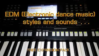 EDM Expansion Pack (FREE DOWNLOAD) - YAMAHA PSR-S775