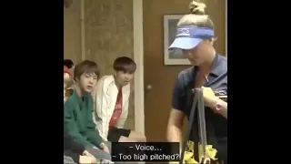 jungkook and jimin imitating taehyungs deep voice🤣#shorts #bts