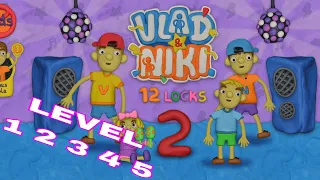 Vlad and Niki 12 Locks 2: All Level 1 2 3 4 5 Walkthrough