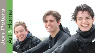 Canon 80D Camera - NJ Surf Video - My Three Sons Surfing in Sea Bright, NJ