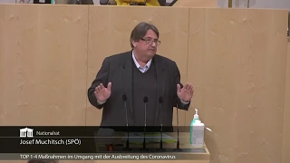 Parlament: Rede Josef Muchitsch zum Coronavirus