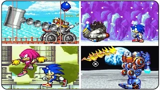 Sonic Advance - All Bosses (No Damage)