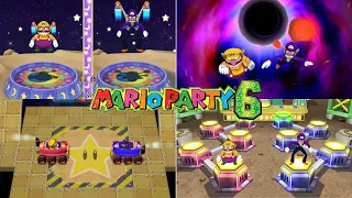 Mario Party 6 // All Duel Minigames [Wario VS Waluigi]