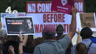 Protesters Rally Against GOP Supreme Court Nominee Outside Supreme Court