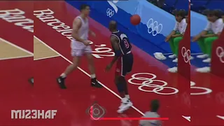 Michael Jordan Rocking in the Olympics! (1992 Barcelona Olympics)