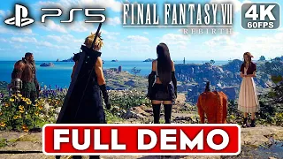 FINAL FANTASY 7 REBIRTH Junon Gameplay Walkthrough FULL DEMO [4K 60FPS PS5] - No Commentary