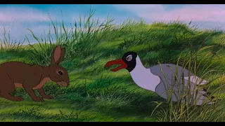 Watership Down (1972) Bigwig meets Kehaar.