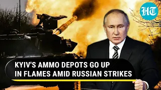 Russia destroys 15 HIMARS, bombs arms depot in Donetsk; Zaporizhzhia nuke plant on standby | Watch