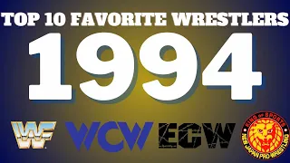 Top 10 Favorite Wrestlers Of #1994 #Classic #WWE #WCW