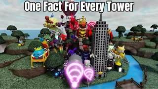 One Fact For Every Tower In Tower Heroes (200 Subscriber Special)