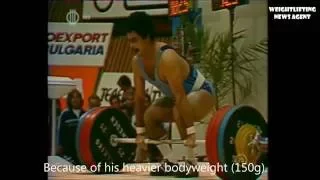 Stefan Topurov | 182,5kg clean and jerk @60kg | Friendship Weightlifting Games 1984 | Varna