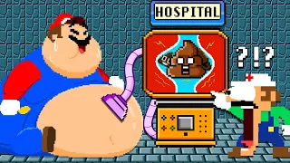 Super Mario Bros: What happened to Mario's PREGNANT? Game Animation