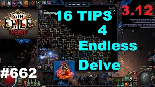 [Path of Exile] 16 Tips For DESTROYING in Endless Delve Event as a Summoner Necromancer - 662