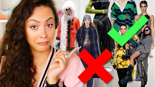 *LET'S BE HONEST...* Best and Worst FALL Luxury Fashion Trends 2020