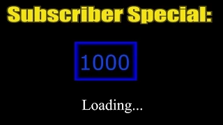 1000 Subscriber Special part 2: Answers