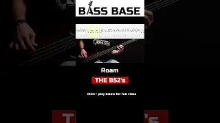 B52's - Roam - Bass cover with tabs
