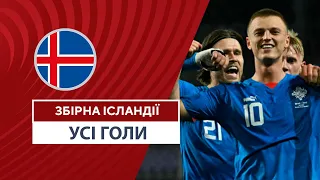 Goals in Euro 24 | National team of Iceland | Oskarsson | Gudmundsson | Ingason | Football | Euro