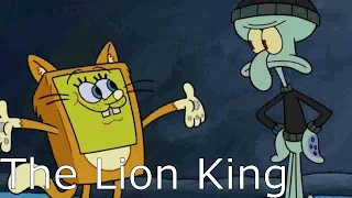 Disney  Movies Portrayed By SpongeBob