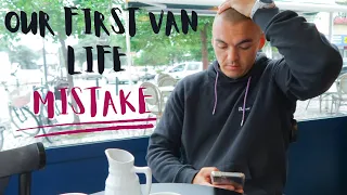 OUR FIRST VAN LIFE MISTAKE! - Navigating Van Life in France